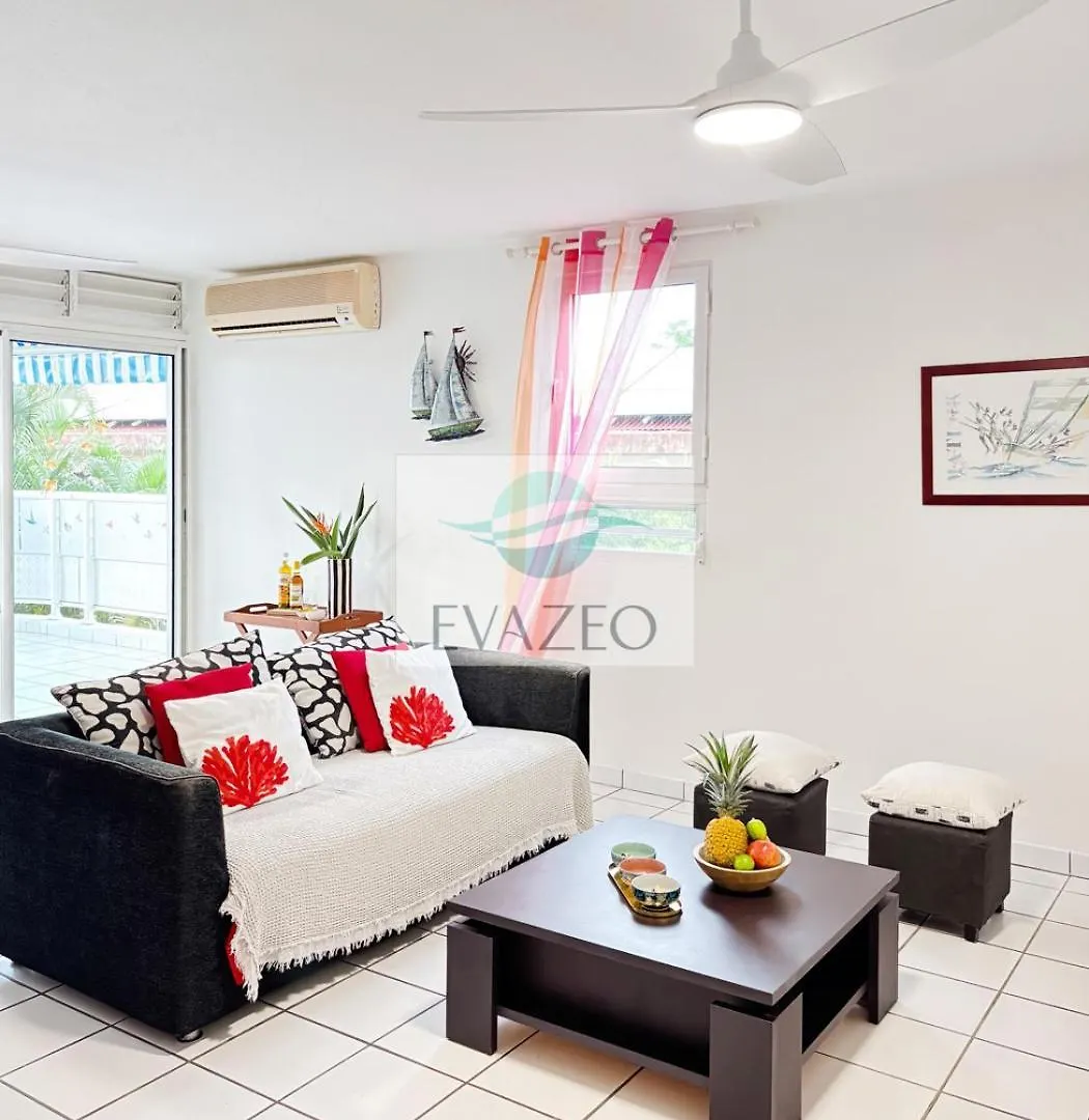 Appartement Trois Ilets Autentik Hm302 2Ch Vue Mer Les Trois-Ilets Apartamento