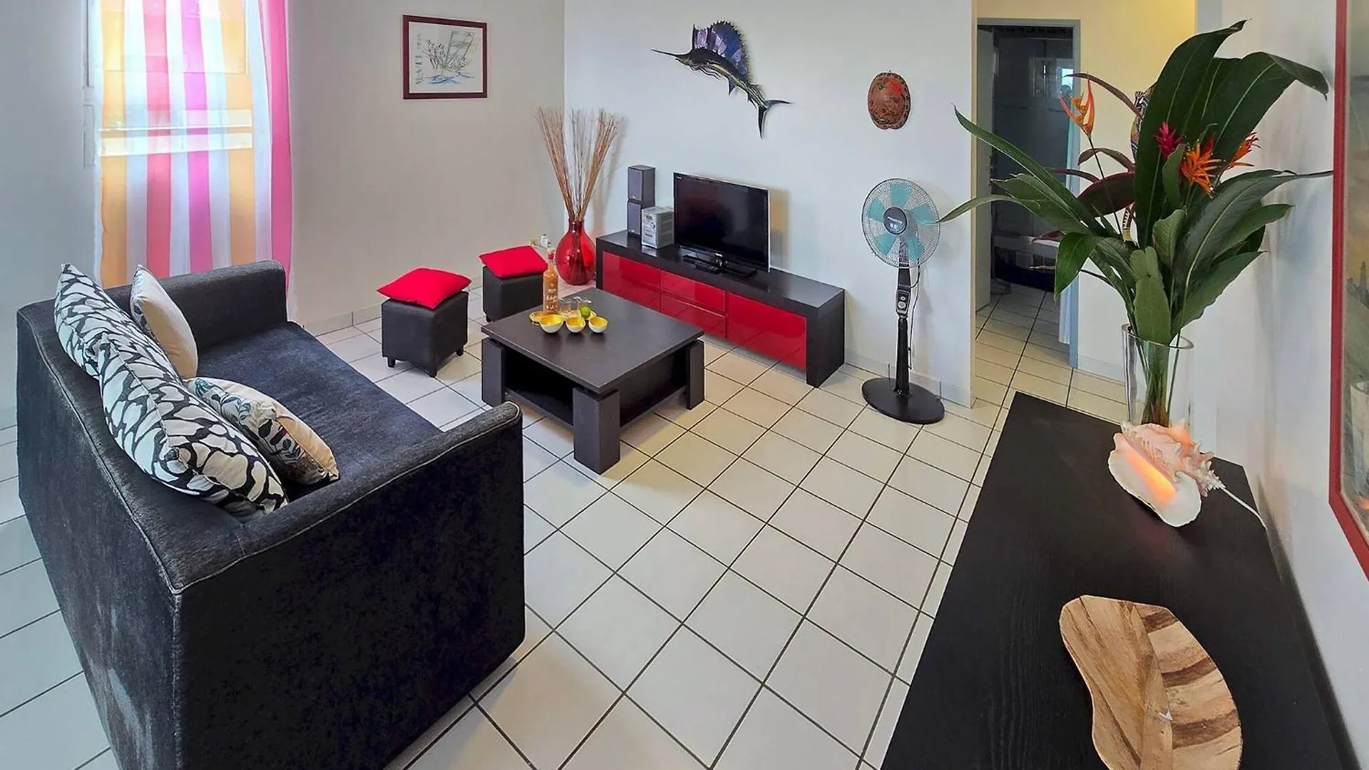 아파트 Appartement Trois Ilets Autentik Hm302 2Ch Vue Mer 레트루아질레